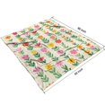 thumbnail image 2 of Pioneer Flower Blanket,Comfortable Soft Flannel Throw Blanket,All Season,Warm Lightweight Blankets for Sofa Bed Couch Living Room Chair,50"x60"(130x150cm), 2 of 4