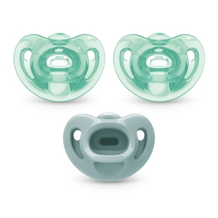 UPC: 0885131696663 | NUK® Comfy™ Orthodontic Pacifiers 0-6 Months 3-Pack