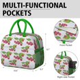 thumbnail image 6 of Lunch Bag Lunch Box for Women Reusable Insulated Lunch Bags,Water-Resistant Grapes Pattern Background Cooler Lunch Tote Bag, Large Capacity for Work Travel Picnic, 6 of 6