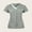 Gray, variant on Quick Drying Nurse Work Uniform Shirts for Women's Comfort Medical Workwear with Pockets Tunics S-3XL