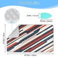 thumbnail image 2 of Ironing Mat Portable Ironing Blanket for Table Top Travel Ironing Pad for Washer Dryer 27.6" x 47.2" Stripes and Stars Pattern, 2 of 6