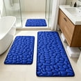 thumbnail image 4 of 2 Pack Mixed Color Diatomaceous Earth Bath Mats,Quick Dry Super Absorbent Shower Rug with Non-Slip Rubber Back,Water Resistant Floor Mat for Bathroom Tub And Sink Area, 4 of 7