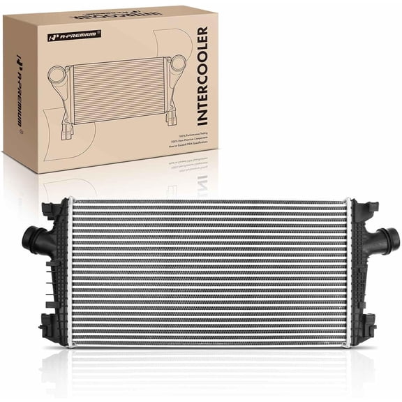 A-Premium Turbo Intercooler Compatible with Buick Regal 2014-2017 & Chevrolet Malibu 2013-2015, L4 2.0L Turbocharged Sedan