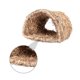 thumbnail image 3 of Portable Straw Rabbits Playhouse Chinchilla Hideaway Tubes Pet Cage Chewing Toys Rabbit Hut, 3 of 3