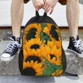 thumbnail image 4 of Wukai Sunflowers 7 Travel Laptop Backpack - Waterproof, Anti-Theft, Slim and Sturdy College & Business Backpack, 4 of 7