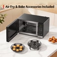 thumbnail image 6 of Mainstays 0.9 Cu Ft 3-in-1 Air Fry Convection Microwave Oven, 900 Watts, 6 of 14