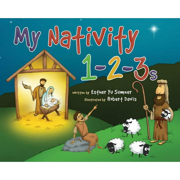 My Nativity 1-2-3s, (Hardcover)