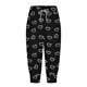 thumbnail image 4 of Mujeres Capri Pantalones Elástico Corbata Cintura Suelta Ajuste con Bolsillos, Casual Y Cómodo Pantalones de Cintura Elástica para las Mujeres, 4 of 6