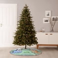 thumbnail image 4 of Lsque Bluey Print Christmas Tree Skirt with Ties and Velcro,Xmas Holiday Decorations, Adjustable Tree Skirt-30", 4 of 6
