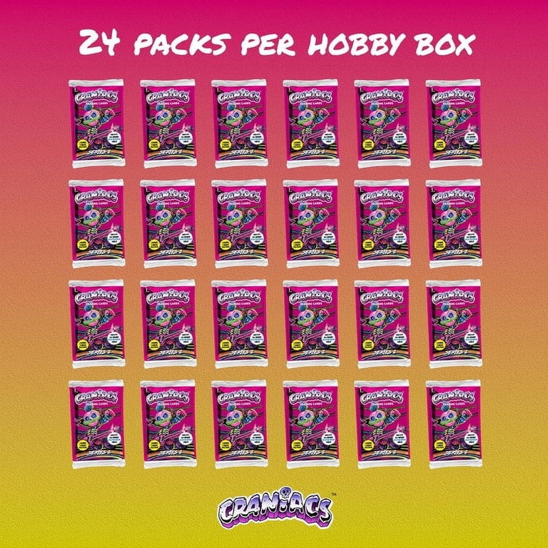 Craniacs Series 2 Trading Cards 24-Pack Hobby Box - Walmart.com