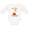thumbnail image 3 of Inktastic Wild About My Grandpa Boys or Girls Long Sleeve Baby Bodysuit, 3 of 5