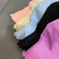 thumbnail image 6 of CoCopeaunts Cotton Bucket Hat for Women Summer Casual Frayed Wide Brim Beach Fisherman Hat Beach Vacation Travel Accessories, 6 of 8