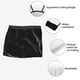 thumbnail image 3 of Balery Black Marble Texture Abstract Calzoncillos bóxer para hombre, ropa interior de algodón suave y transpirable con cinturilla de nailon-X-Large, 3 of 5
