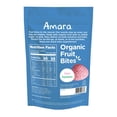 thumbnail image 2 of 4 pack Amara Strawberry Organic Fruit Bites, Baby & Toddler Snacks, No Added Sugar, Stage 3, .75 oz Bag, 2 of 5