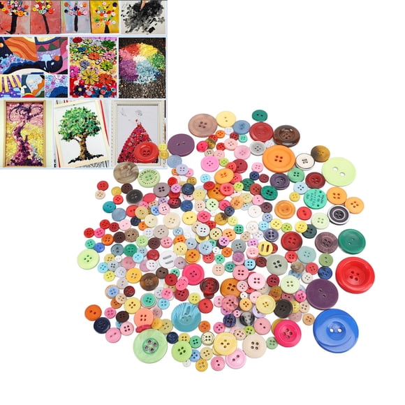 Botones De Costura, Juego De Botones De Costura Redondos De 2 Y 4 Agujeros Para Camisa