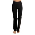 thumbnail image 2 of Matte Fleece-Lined Flare Legging, 2 of 3