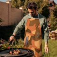 thumbnail image 4 of Camouflage Adjustable Waterproof Apron for Adults 33x27 Inch – Cooking Apron with 2 Large Pockets, Durable Polyester Bib for Kitchen, Baking, BBQ, and Home Use, 4 of 6