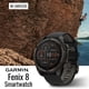 thumbnail image 2 of Reloj inteligente Garmin Fenix 8 Sapphire Solar de 47 mm con linterna, 2 of 7