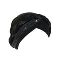 thumbnail image 2 of Ediodpoh Head Hat Cap Ethnic Bohemian Floral Hair Cover with Sequins Braids for Women Fashion Turban C, 2 of 4