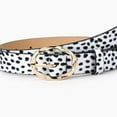 thumbnail image 3 of Womens Leopard Print Belt for Jeans PU Leather Belt with Alloy Buckle, 3 of 3