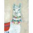 thumbnail image 4 of Jennifer Goldberger 19x24 Black Modern Wood Framed Wall Art Titled - Llama Fun I, 4 of 6