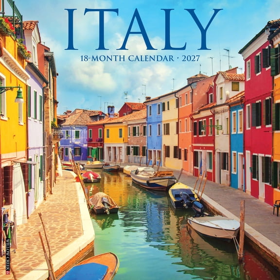 Willow Creek Press, Italy 2027 Wall Calendar