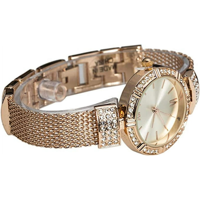 Blekon Collections Japanese Quartz 30mm Case Rhinestones Blekon Collections Japanese Quartz 30mm Case Rhinestones