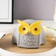 thumbnail image 1 of Estatua de búho resina figura de búho coleccionables creativos de escultura de animales adornos de escritorio para la sala de bodas del dormitorio del, 1 of 8