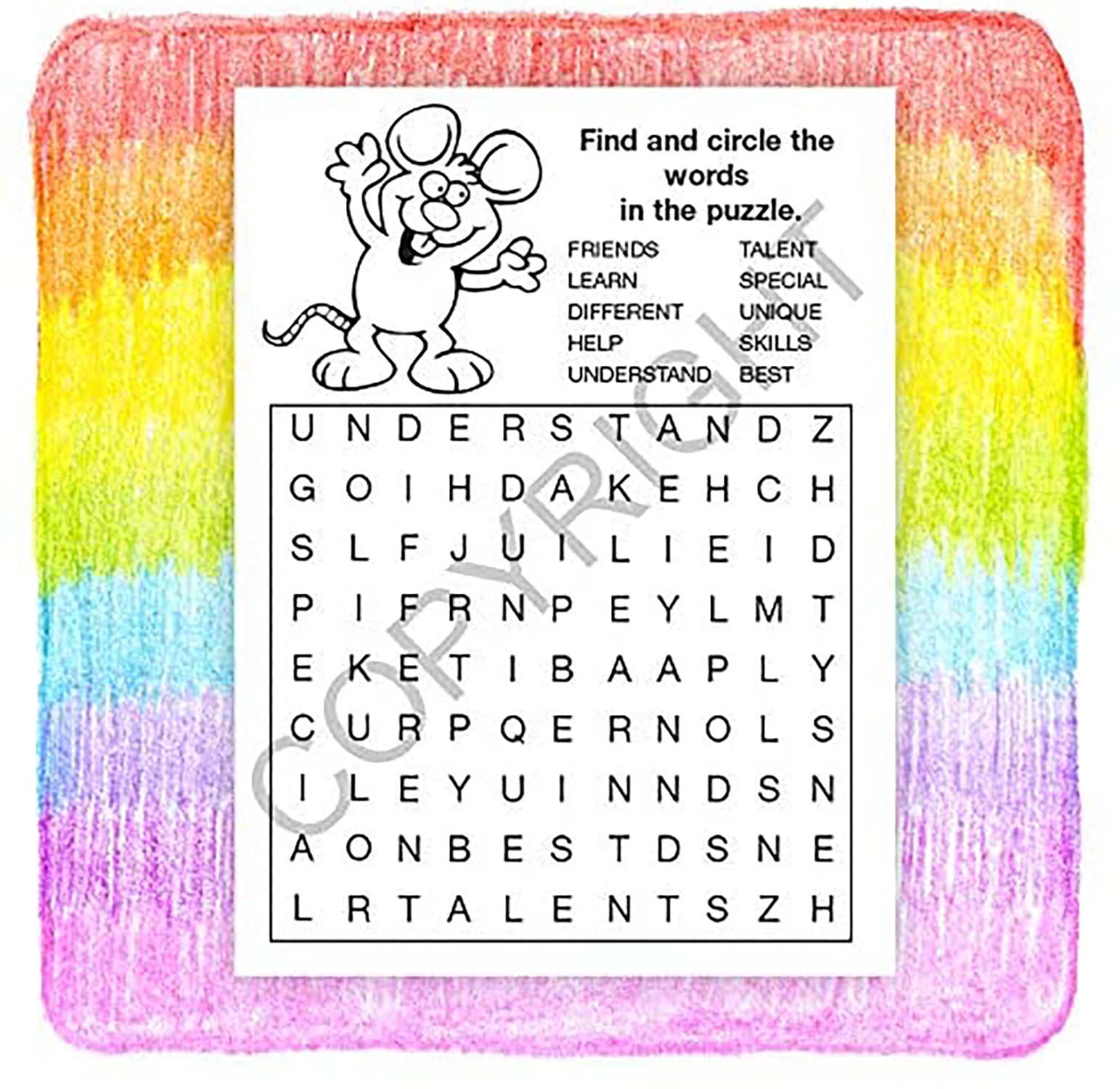 25 Pack - Everyone is Someone Special Kid's Educational Coloring & Activity Books