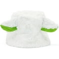 thumbnail image 1 of Gorro de pescador peludo para mujer, gorro de pescador con orejas de oveja y pelo largo, cálido para invierno, 1 of 5