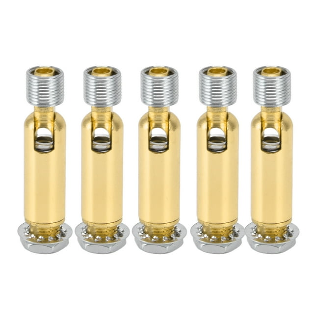 Adaptador de techo inclinado M10 de 5 piezas para lámpara de techo, lámpara colgante, lámpara de araña, accesorios de suspensión de riel, junta de dirección de engranaje externo M10, bronce