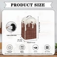 thumbnail image 6 of HELLHERO Chocolate Pattern Food Processor Cover for Kitchen Counter Protective Dustproof Kitchen Blender Dust Cover, 6 of 6