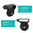 thumbnail image 2 of 2pcs Telescopic Ladder Wheel Practical Balance Bar Pulley Home Ladder Wheels, 2 of 9