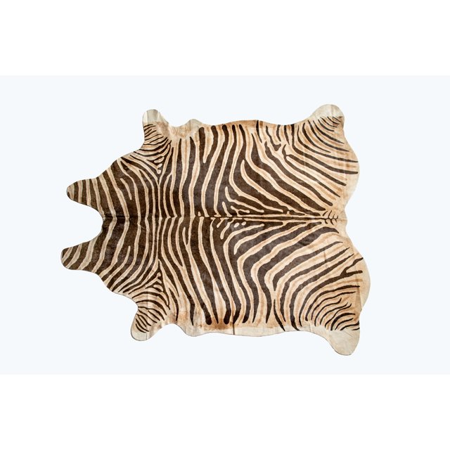 Tapis en Peau de Vache Naturel / 5'x7'