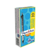 InkJoy 300RT Retractable Ballpoint Pens, Medium Point, Black, Box of 12 (1951260), Ultra-smooth Black ink keeps the fun and ideas flowing By Paper Mate