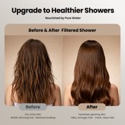 JOMOO Filtered Shower Head for Hard Water, Shower Filter with High Performance, Water Softener Showerhead, Reduces Dry Itchy Skin & Hair