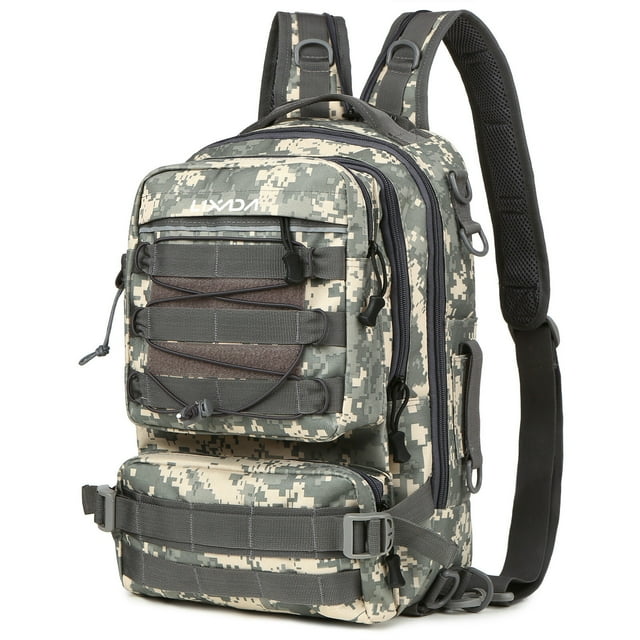 Sac à Dos d'Articles de Pêche avec 4 Plateaux Sac de Rangement Sac à Dos d'Épaule pour l'Extérieur Sacs d'Équipement de Pêche Résistants à l'Eau avec 4 Boîtes d'Articles Sac d'Équipement de Pêche