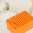 thumbnail image 4 of Soimiss Orange Bathroom Soap Holder with Lid Made of Silicone, 4 of 7