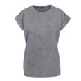 thumbnail image 1 of Build Your Brand - Camiseta Lavado Ácido para Mujer (Asfalto), 1 of 1