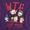 thumbnail image 2 of South Park WTF Ultimate Smackdown Unisex Adult T-Shirt, Purple, 2X-Large, 2 of 6