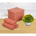 thumbnail image 3 of Beauty Threadz Fast Drying, Extra Absorbent, 100% Terry Cotton Washcloths, Petal Pink - Pack of 24, 3 of 7