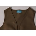 thumbnail image 3 of Boys Peasant Costume Vest - Small 4-6 - Khaki/Olive, 3 of 4