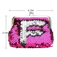 thumbnail image 2 of Coin Purse Portable Sequins Mini Coin Wallet Earphone Storage Bag Change Purse, 2 of 6