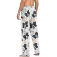 thumbnail image 5 of Top-kevin Multi- Border Collie Men's Pajama Pants Pjs Bottoms with Pockets Sleep Lounge Pants for Men, 5 of 13