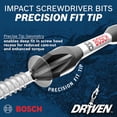 thumbnail image 5 of Bosch Driven Impact Screwdriving And Drilling Custom Case Set 20Pc, 5 of 6