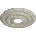 thumbnail image 3 of Ekena Millwork 15 3/4"OD x 3 1/4"ID x 1"P Galway Ceiling Medallion (Fits Canopies up to 3 1/4"), Hand-Painted Pot of Cream Crackle, 3 of 6
