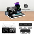 thumbnail image 3 of Newest 7 in 1 Wireless Charging Station with Dual iPhone Fast Charger Support Bluetooth/TimeSync 30W Fast Adapter for AirPods, 3 of 7