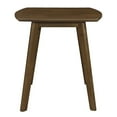 thumbnail image 4 of Lexicon Damala 3 Piece Wood Occasional Table Set in Walnut, 4 of 8