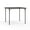 Dark Gray, variant on Flash Furniture Dunham 2.83' Square Plastic Folding Event Table with Carrying Handle, White