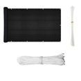 thumbnail image 4 of VONKY Balcony Shade Net Balcony Privacy Screen Cover Weather-Resistant Fence Windscreen for Outdoor Backyard Patio Black, 4 of 5